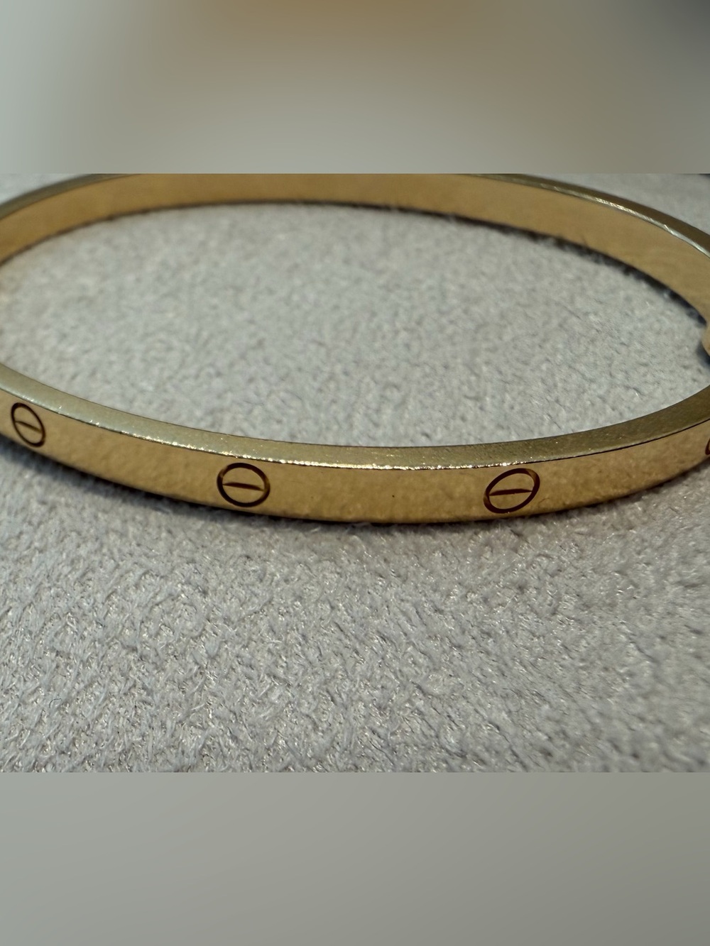 CARTIER LOVE BRACELET — small model - Picture 10 of 14